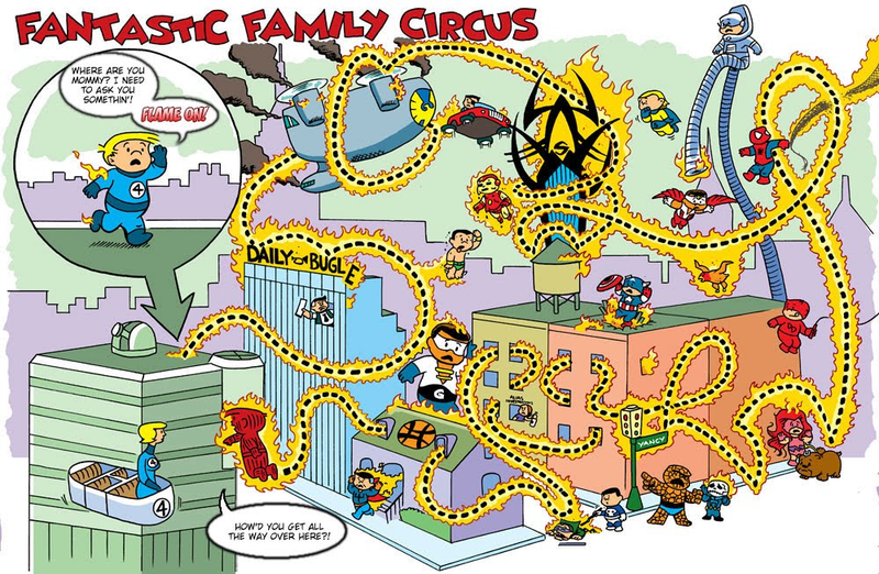 Illustration for article titled Peanuts Meets X-Men, Calvin and Hobbes Meets Spider-Man, and More Scifi/Comics Mashups